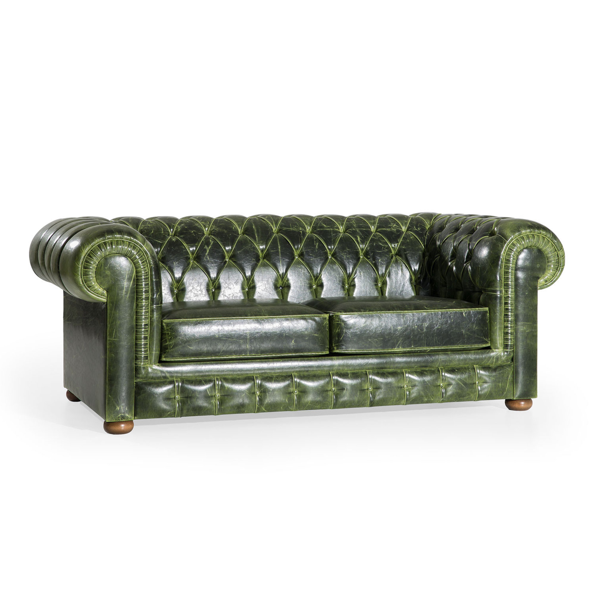 Wayfair leather chesterfield sofa sales